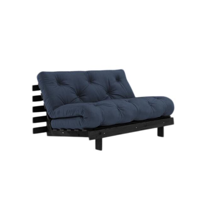 Roots Sovesofa 140x200 Svart Natt/737 Marineblå