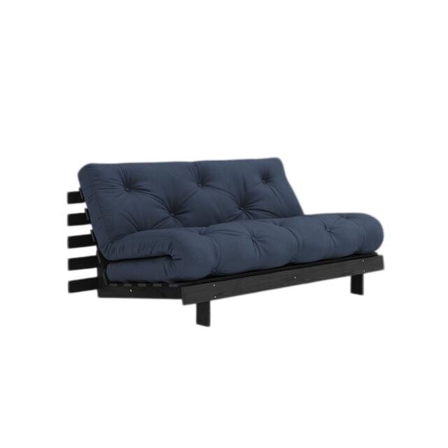 Roots Sovesofa 160x200 Svart Natt/737 Marineblå