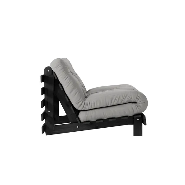 Roots Sofa bed 90x200 Black Night/746 Grey