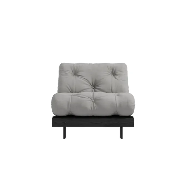 Roots Sofa bed 90x200 Black Night/746 Grey