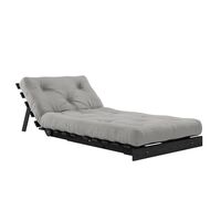 Roots Sofa bed 90x200 Black Night/746 Grey