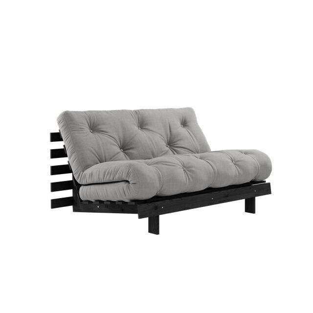 Roots Sovesofa 140x200 Svart Natt/746 Grå