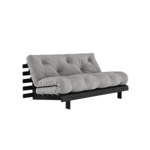 Roots Sovesofa 160x200 Svart Natt/746 Grå