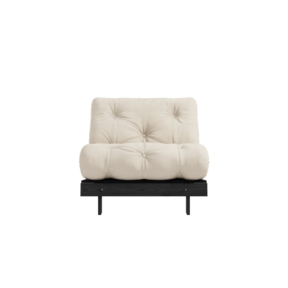 Roots Sovesofa 90x200 Black Night/747 Beige