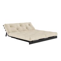 Roots Bäddsoffa 160x200 Svart Natt/747 Beige