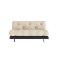 Roots Bäddsoffa 160x200 Svart Natt/747 Beige