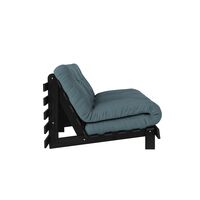 Roots Sofa bed 160x200 Black Night/757 Petrol Blue