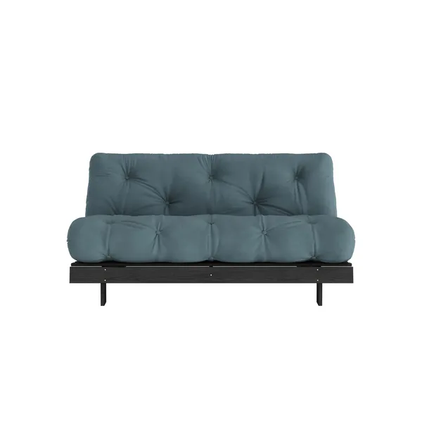Roots Sofa bed 160x200 Black Night/757 Petrol Blue