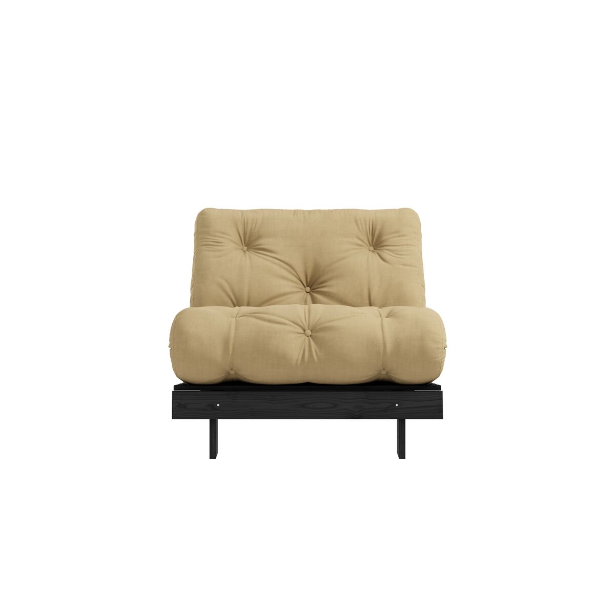 Roots Sovesofa 90x200 Black Night/758 Wheat Beige
