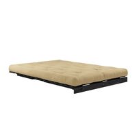 Roots Bäddsoffa 140x200 Svart Natt/758 Beige