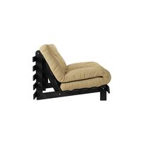 Roots Bäddsoffa 140x200 Svart Natt/758 Beige