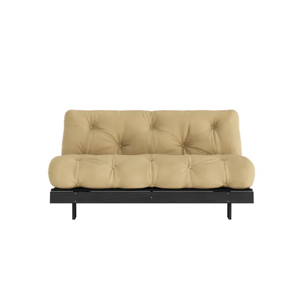 Roots Sofa bed 160x200 Black Night/758 Wheat Beige