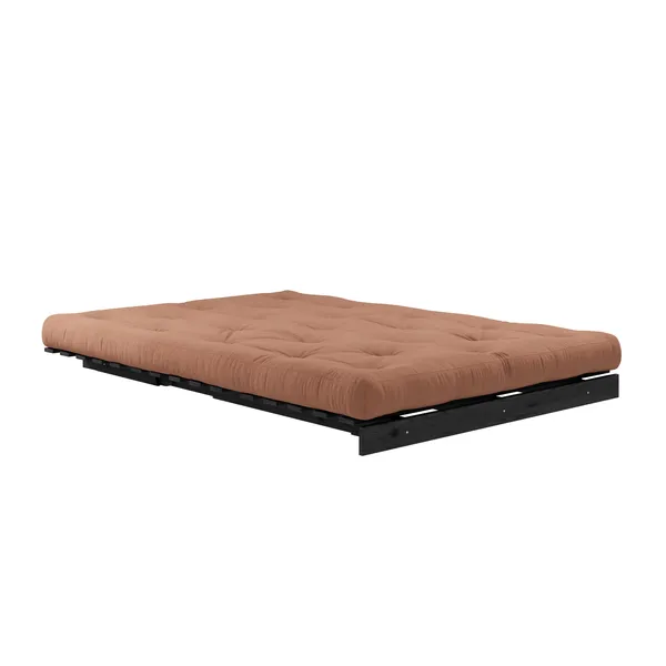 Roots Sofa bed 140x200 Black Night/759 Clay Brown