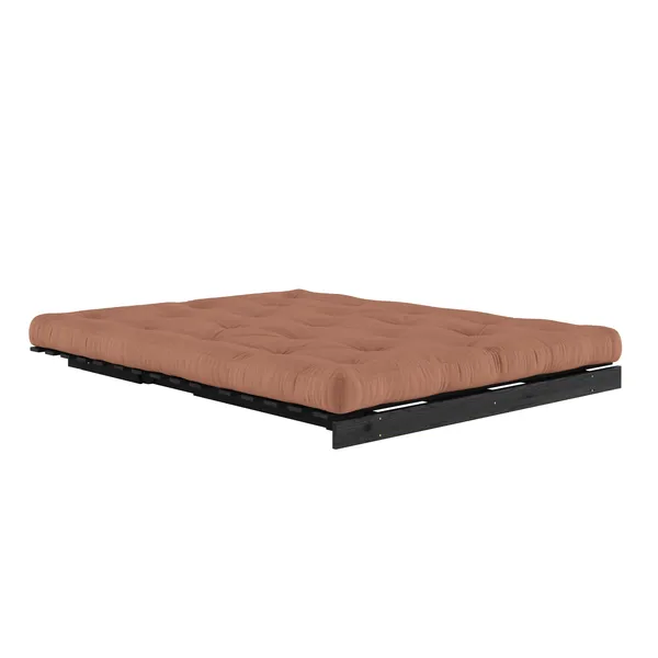 Roots Sofa bed 160x200 Black Night/759 Clay Brown