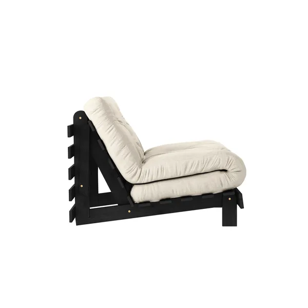 Roots Sofa Bed 90x200 Black Night/914 Linen