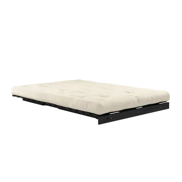 Roots Sofa bed 140x200 Black Night/914 Linen