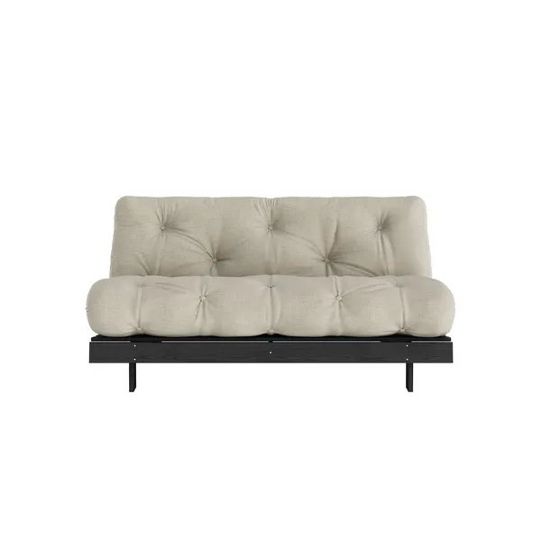 Roots Sofa bed 160x200 Black Night/914 Linen