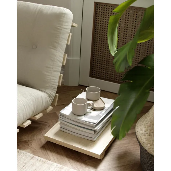 Karup Dock Side Table Clear-Lacquered Pine