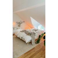 Senza Sengestel 180x200 Klarlakeret Fyrretræ