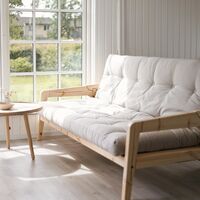 Grab Sofa Bed Clear Lacquered Pine/701 Natural