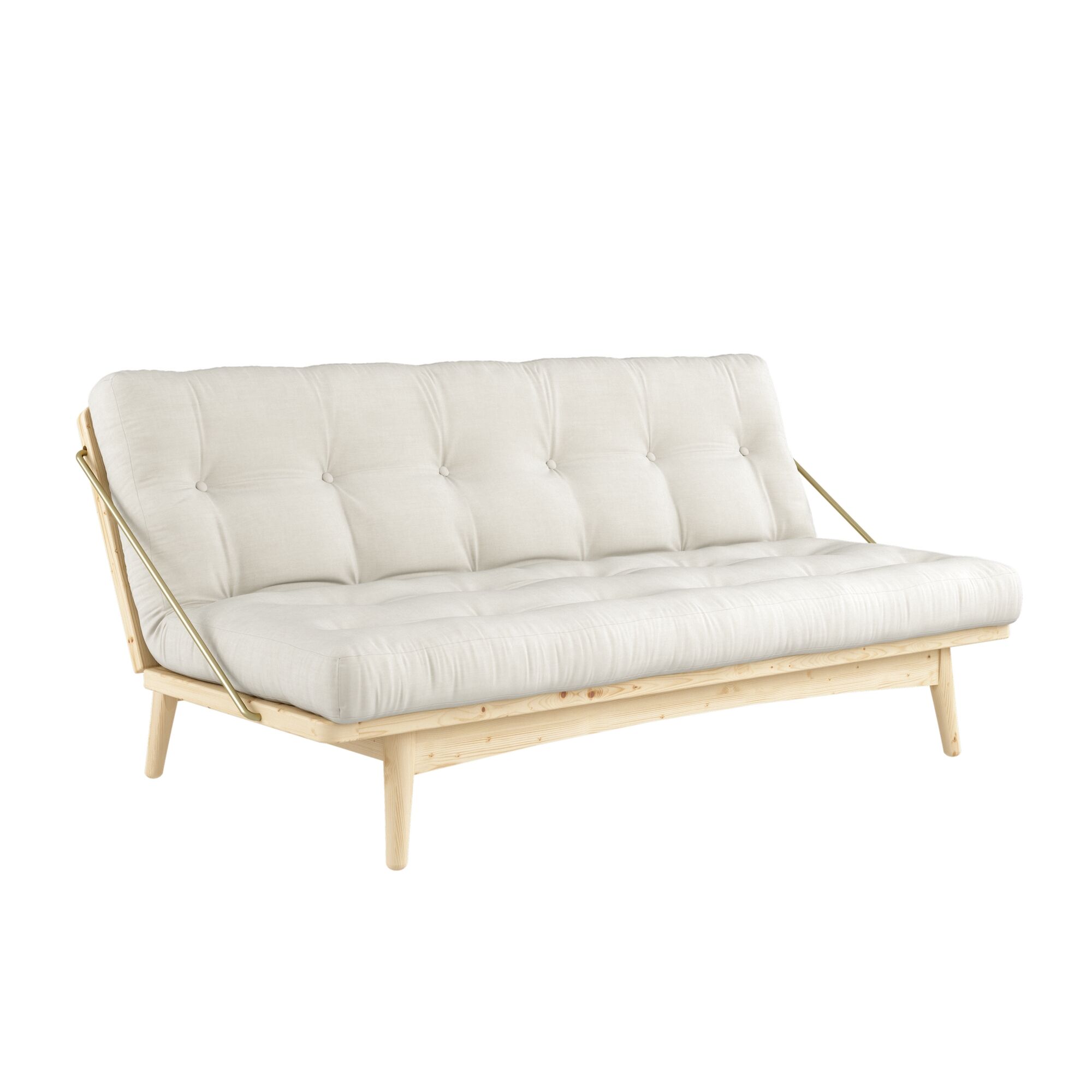 Folk Sofa Klarlakkert Furu/701 Natur