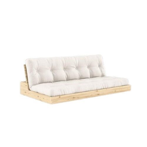 Base Sovesofa Klarlakkert furu/701 Naturfarget