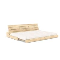Bas Bäddsoffa Klarlackerad Furu/701 Natur