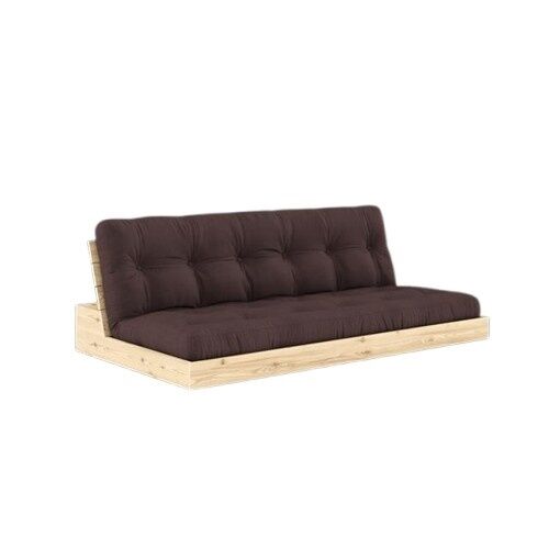 Base Sovesofa Klarlakeret Fyrretr/715 Brown