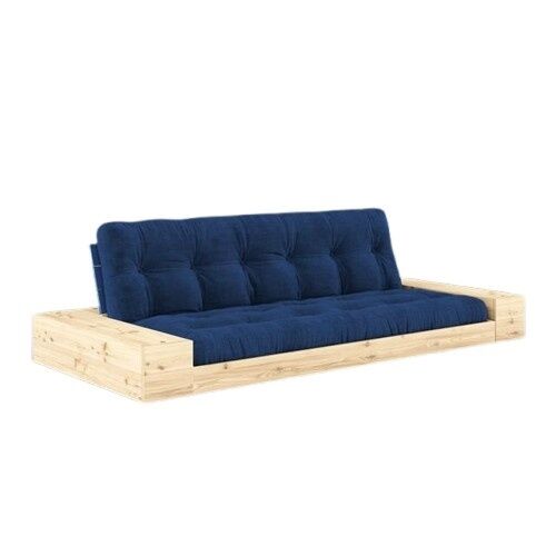Base Sovesofa med sideboks Blå/517 Kongeblå