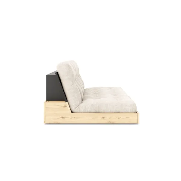 Base Sofa Bed Black Night/510 Ivory