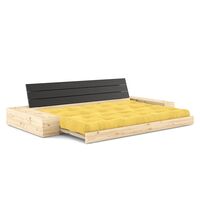 Base Sofa Bed With Side Box Black Night/514 Honey