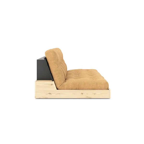 Base Sofa Bed Black Night/515 Fudge Brown