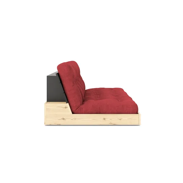 Base Sovesofa Black Night/518 Ruby Red