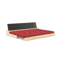 Base Sovesofa Black Night/518 Ruby Red