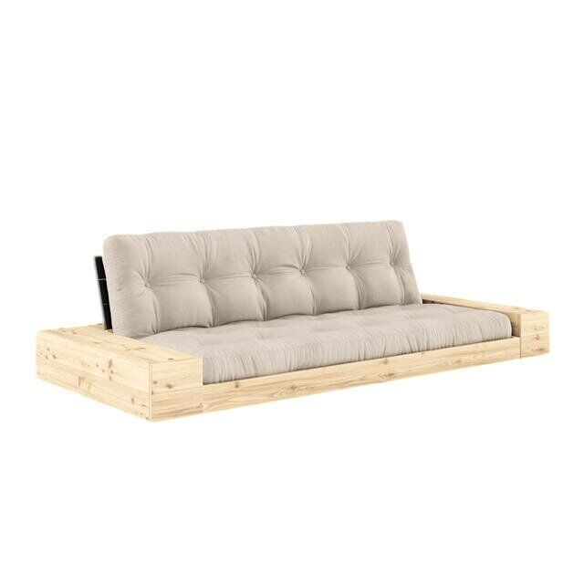 Base Sovesofa Med Sidekasse Black Night/747 Beige