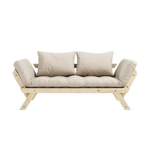 Bebop Sofa Klarlakkert Furu/747 Beige