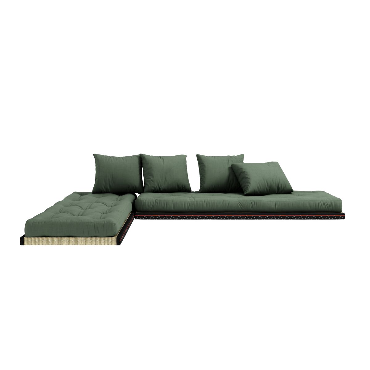 Chico Sofa 80x200 756 Olivgrün