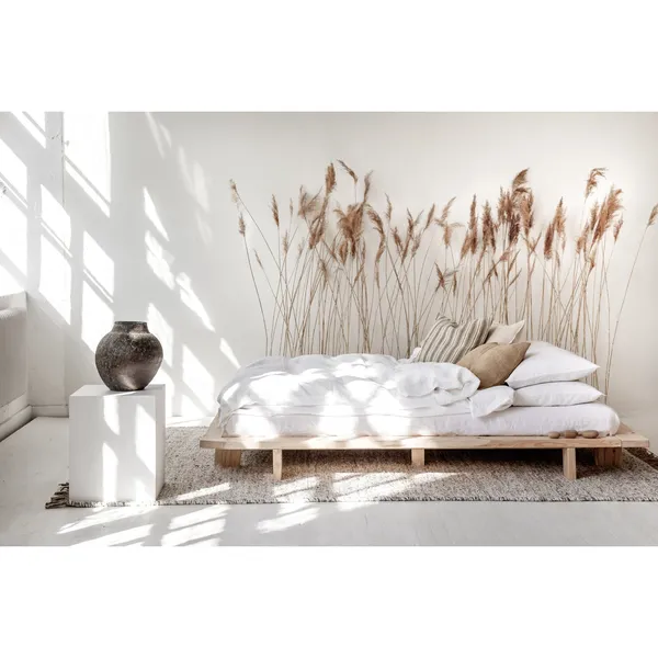Japan Bed Frame 160x200 Raw