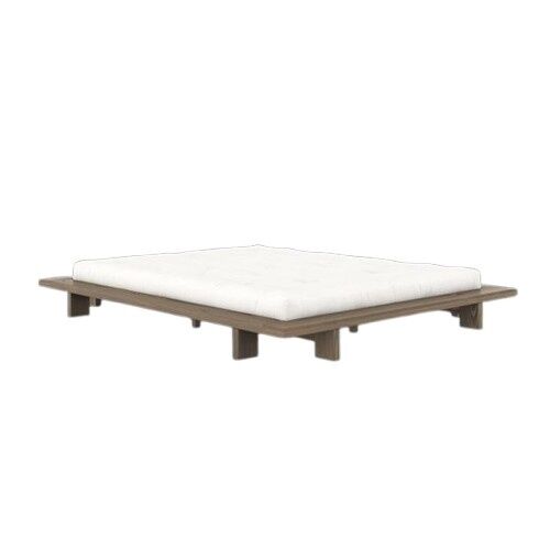 Cadre de Lit Japan 180x200 Brun Caroube