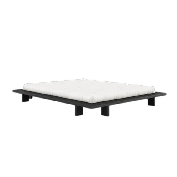 Cadre de Lit Japan 160x200 Noir Nuit