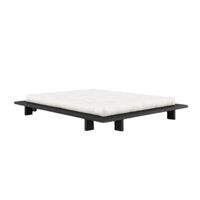 Cadre de Lit Japan 160x200 Noir Nuit
