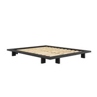 Cadre de Lit Japan 160x200 Noir Nuit