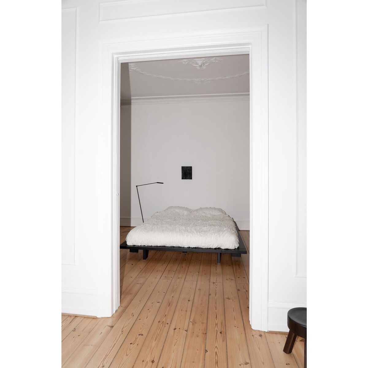 Cadre de Lit Japan 160x200 Noir Nuit