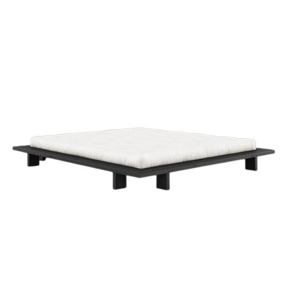 Estructura de cama Japan 180x200 Negro Noche
