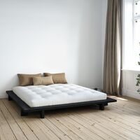 Estructura de cama Japan 180x200 Negro Noche