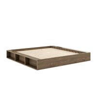 Ziggy Bedframe 180x200 Cm, Carobbruin