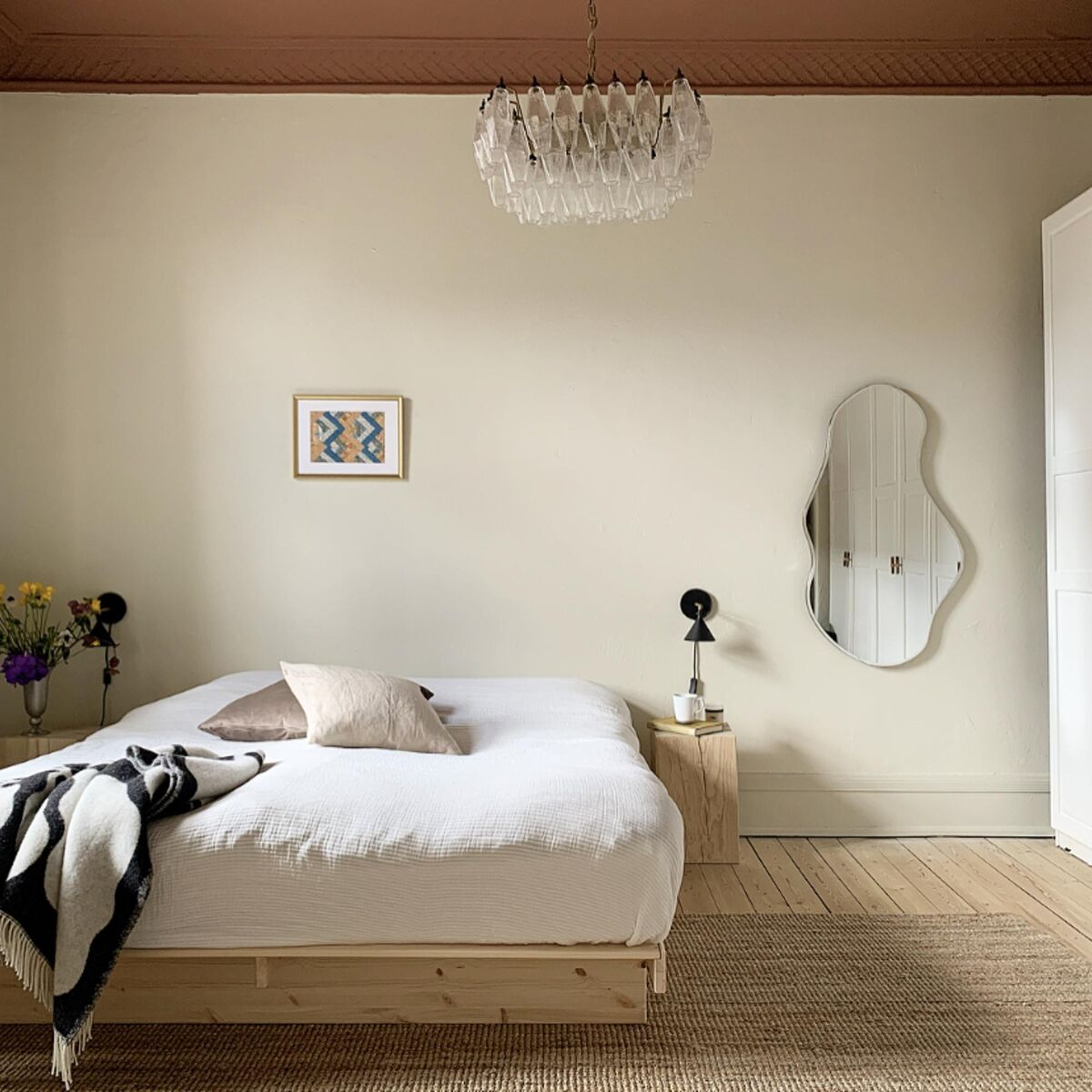 Kanso Bed Frame With 4 Drawers 140x200 Raw