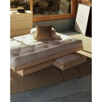 Kanso Bed Frame With 4 Drawers 180x200 Raw