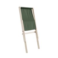 Boogie Armchair 756 Olive Green/Raw Beech