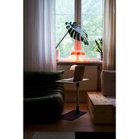 Adjust Side Table Clear Lacquered Pine
